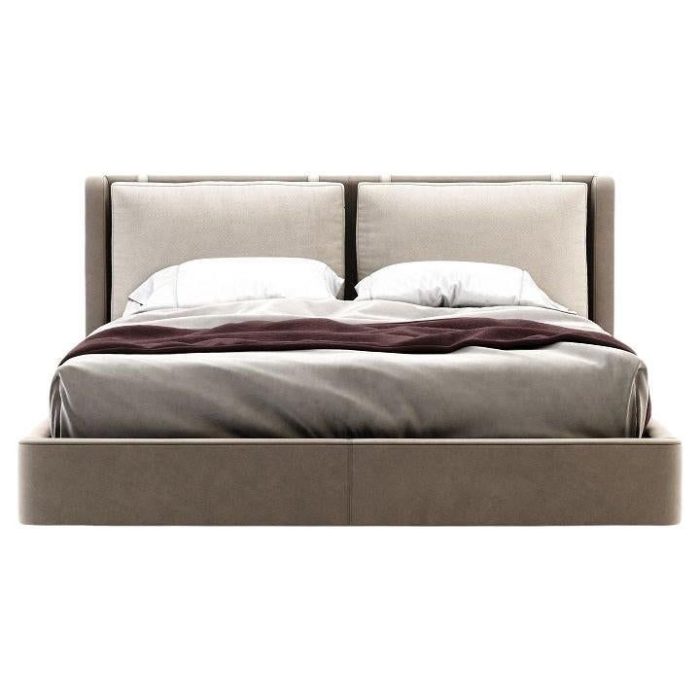 Hnoss Curved Modern Leather Platform Bed (کپی) - Image 3