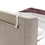 Hnoss Curved Modern Leather Platform Bed (کپی) - Image 5